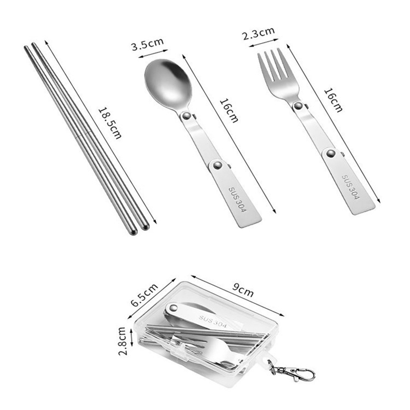 1Pc/3Pcs Tragbare Outdoor Best – Bamboo Cutlery Travel Bewertung und Preis
